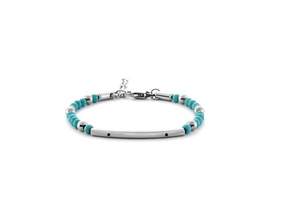 Bracelet 4US: Cesare Paciotti Man Primavera Estate 24 in Steel 4UBR6792 - 4UBR6792